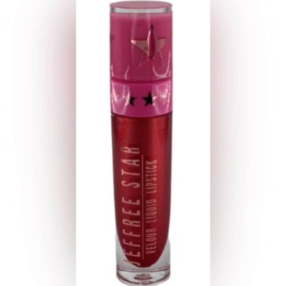 VELOUR LIQUID LIPSTICK SHADE: POINSETTIA 
Pink Star-Embellished Lipstick